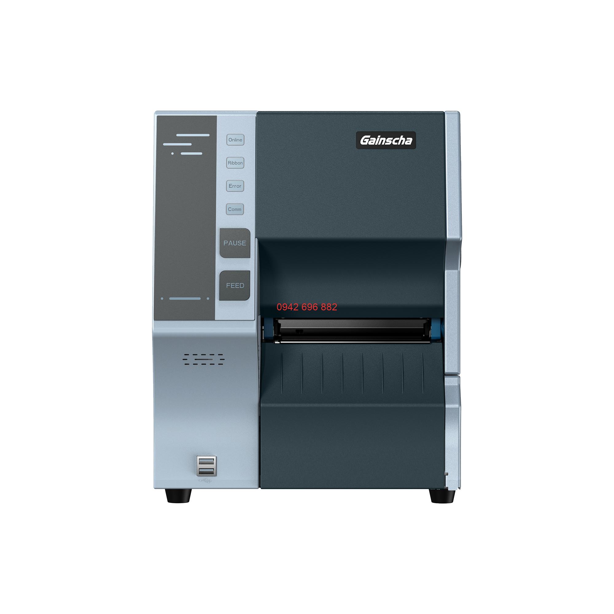 Máy In Mã Vạch Công Nghiệp Gi 2408t Plus Máy In Mã Vạch Công Nghiệp Gi 2408t Plus